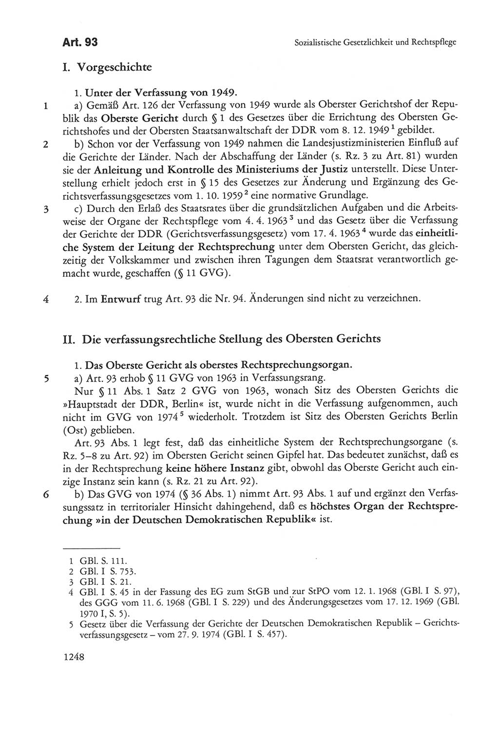 Die sozialistische Verfassung der Deutschen Demokratischen Republik (DDR), Kommentar 1982, Seite 1248 (Soz. Verf. DDR Komm. 1982, S. 1248)