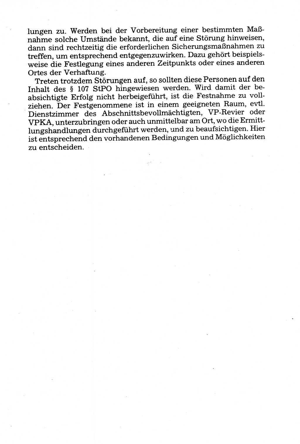 Strafprozessuale und taktisch-methodische Grundfragen der Freiheitsentziehung im Ermittlungsverfahren [Deutsche Demokratische Republik (DDR)] 1982, Seite 121 (Strafproz. Grundfr. EV DDR 1982, S. 121)