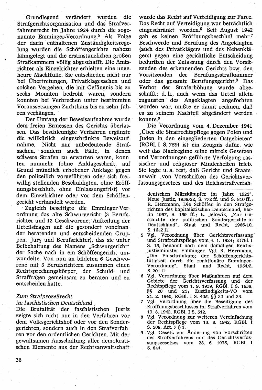 Strafverfahrensrecht [Deutsche Demokratische Republik (DDR)], Lehrbuch 1982, Seite 36 (Strafverf.-R. DDR Lb. 1982, S. 36)