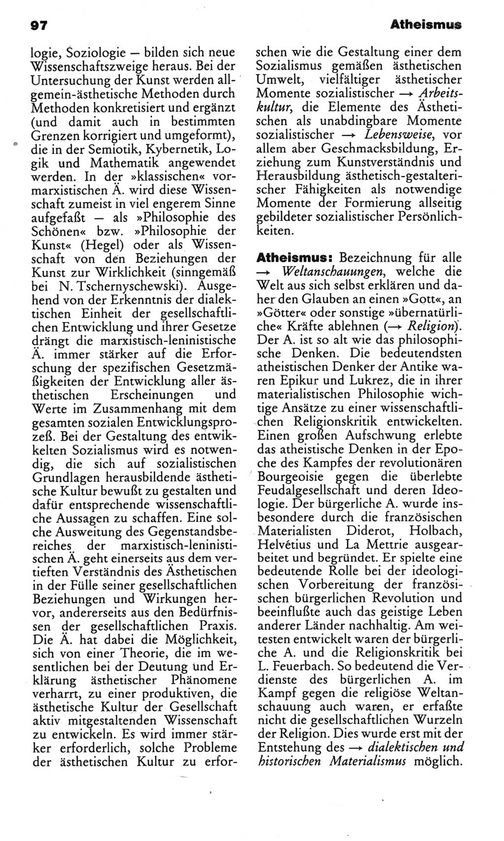 Kleines politisches Wörterbuch [Deutsche Demokratische Republik (DDR)] 1983, Seite 97 (Kl. pol. Wb. DDR 1983, S. 97)