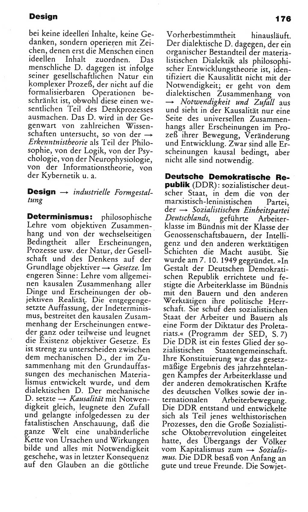 Kleines politisches Wörterbuch [Deutsche Demokratische Republik (DDR)] 1983, Seite 176 (Kl. pol. Wb. DDR 1983, S. 176)