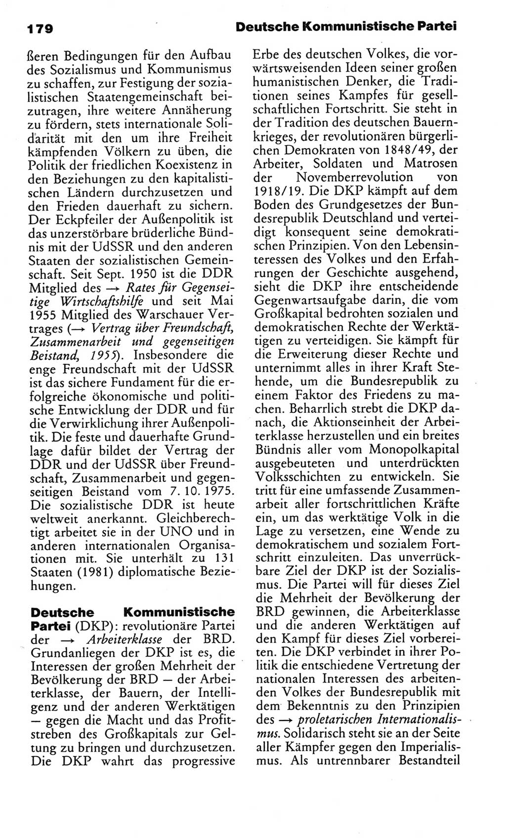 Kleines politisches Wörterbuch [Deutsche Demokratische Republik (DDR)] 1983, Seite 179 (Kl. pol. Wb. DDR 1983, S. 179)