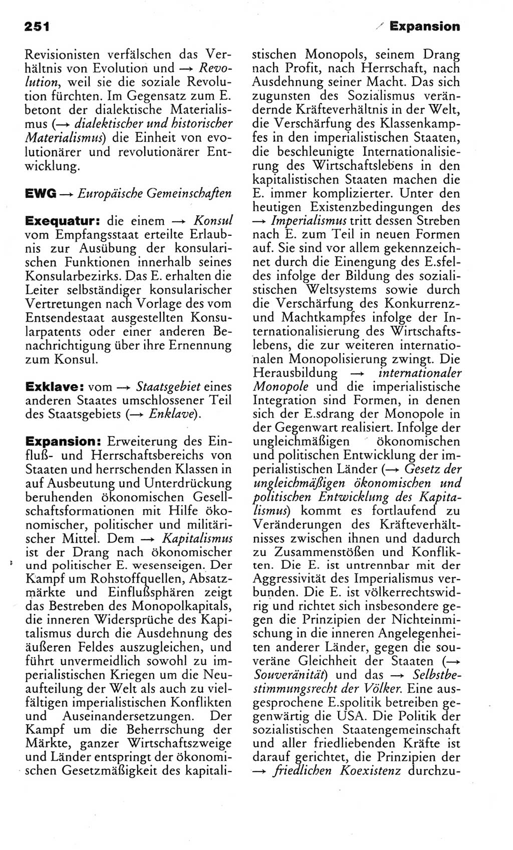 Kleines politisches Wörterbuch [Deutsche Demokratische Republik (DDR)] 1983, Seite 251 (Kl. pol. Wb. DDR 1983, S. 251)