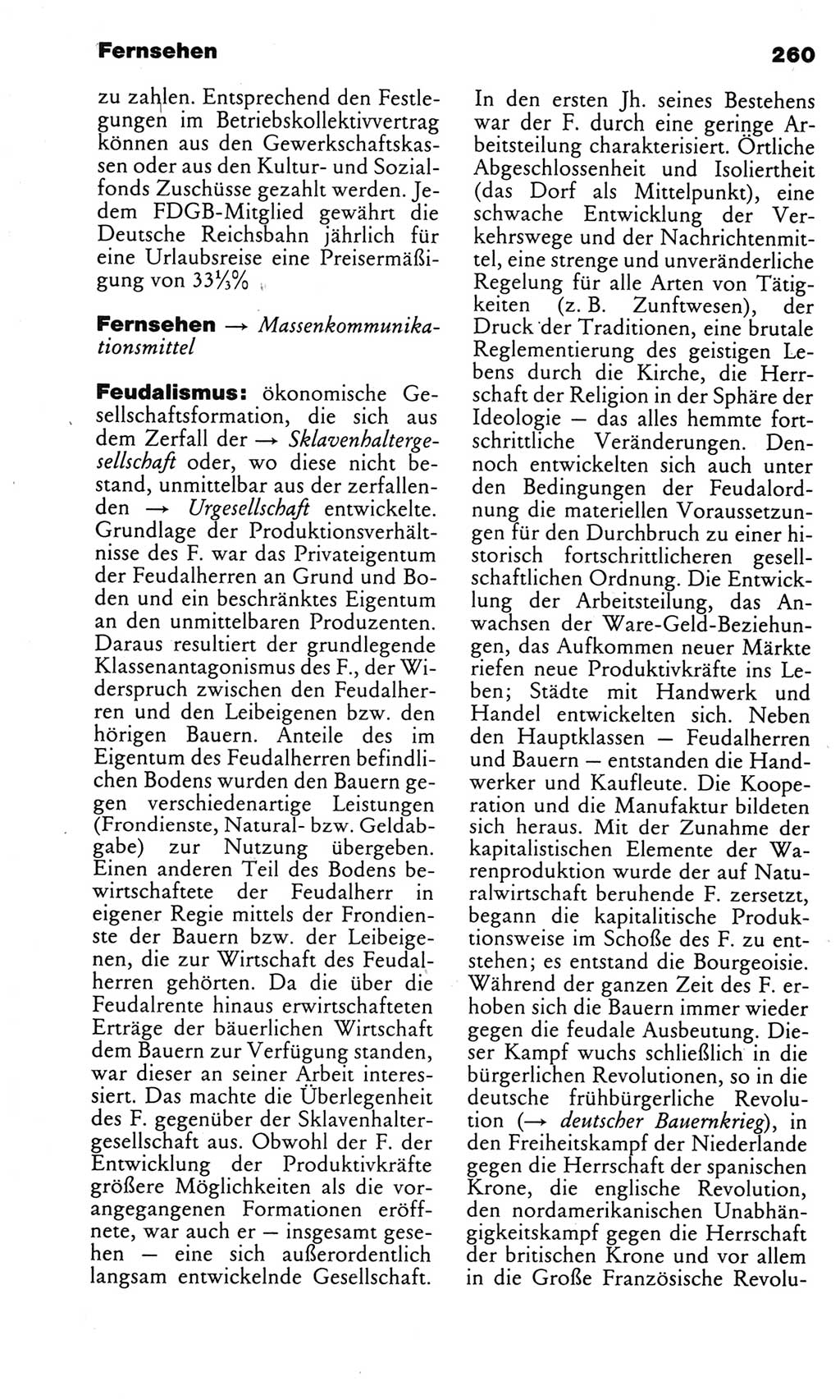 Kleines politisches Wörterbuch [Deutsche Demokratische Republik (DDR)] 1983, Seite 260 (Kl. pol. Wb. DDR 1983, S. 260)