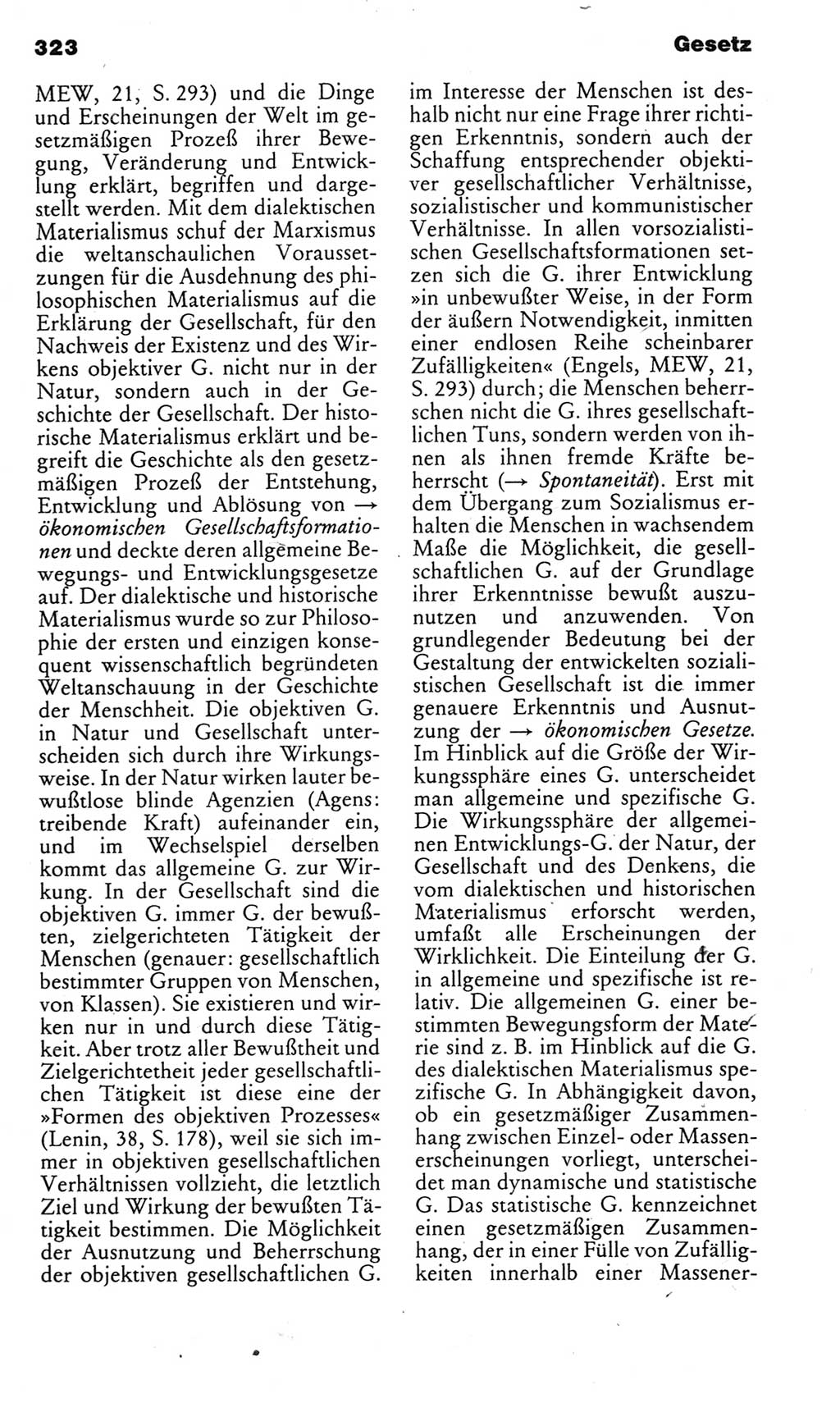 Kleines politisches Wörterbuch [Deutsche Demokratische Republik (DDR)] 1983, Seite 323 (Kl. pol. Wb. DDR 1983, S. 323)