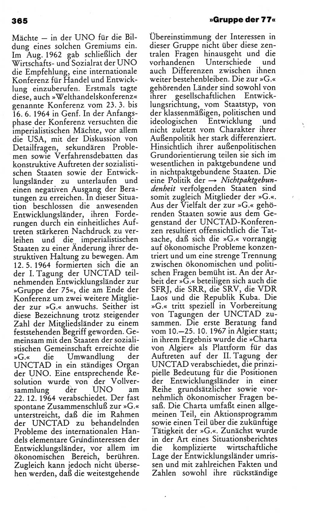 Kleines politisches Wörterbuch [Deutsche Demokratische Republik (DDR)] 1983, Seite 365 (Kl. pol. Wb. DDR 1983, S. 365)