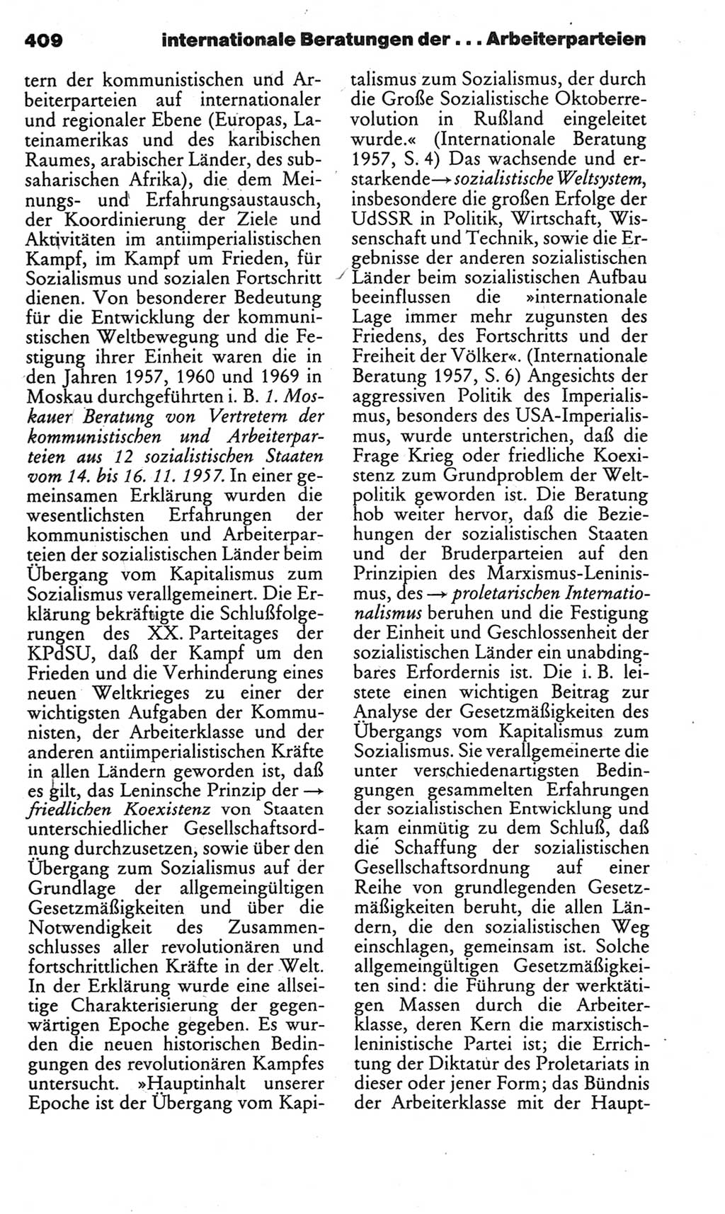 Kleines politisches Wörterbuch [Deutsche Demokratische Republik (DDR)] 1983, Seite 409 (Kl. pol. Wb. DDR 1983, S. 409)