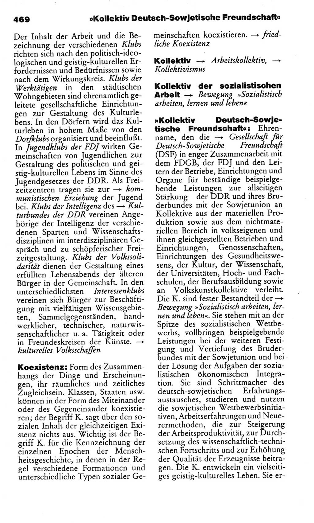 Kleines politisches Wörterbuch [Deutsche Demokratische Republik (DDR)] 1983, Seite 469 (Kl. pol. Wb. DDR 1983, S. 469)