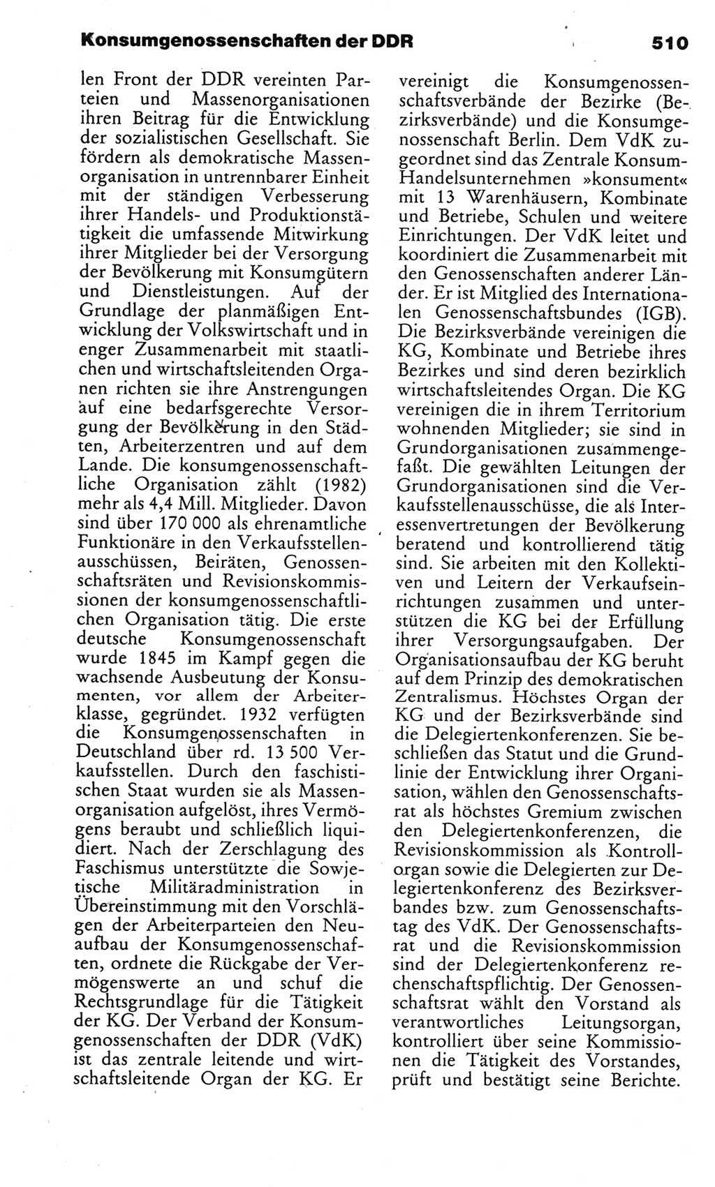 Kleines politisches Wörterbuch [Deutsche Demokratische Republik (DDR)] 1983, Seite 510 (Kl. pol. Wb. DDR 1983, S. 510)