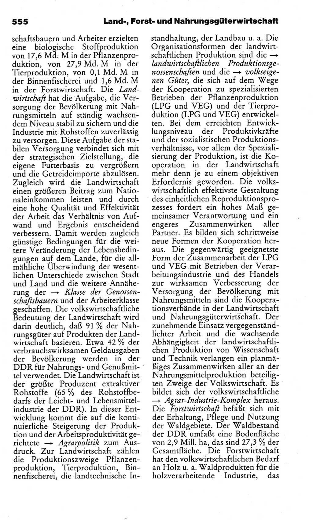 Kleines politisches Wörterbuch [Deutsche Demokratische Republik (DDR)] 1983, Seite 555 (Kl. pol. Wb. DDR 1983, S. 555)