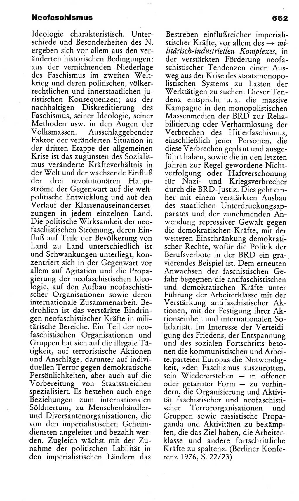 Kleines politisches Wörterbuch [Deutsche Demokratische Republik (DDR)] 1983, Seite 662 (Kl. pol. Wb. DDR 1983, S. 662)