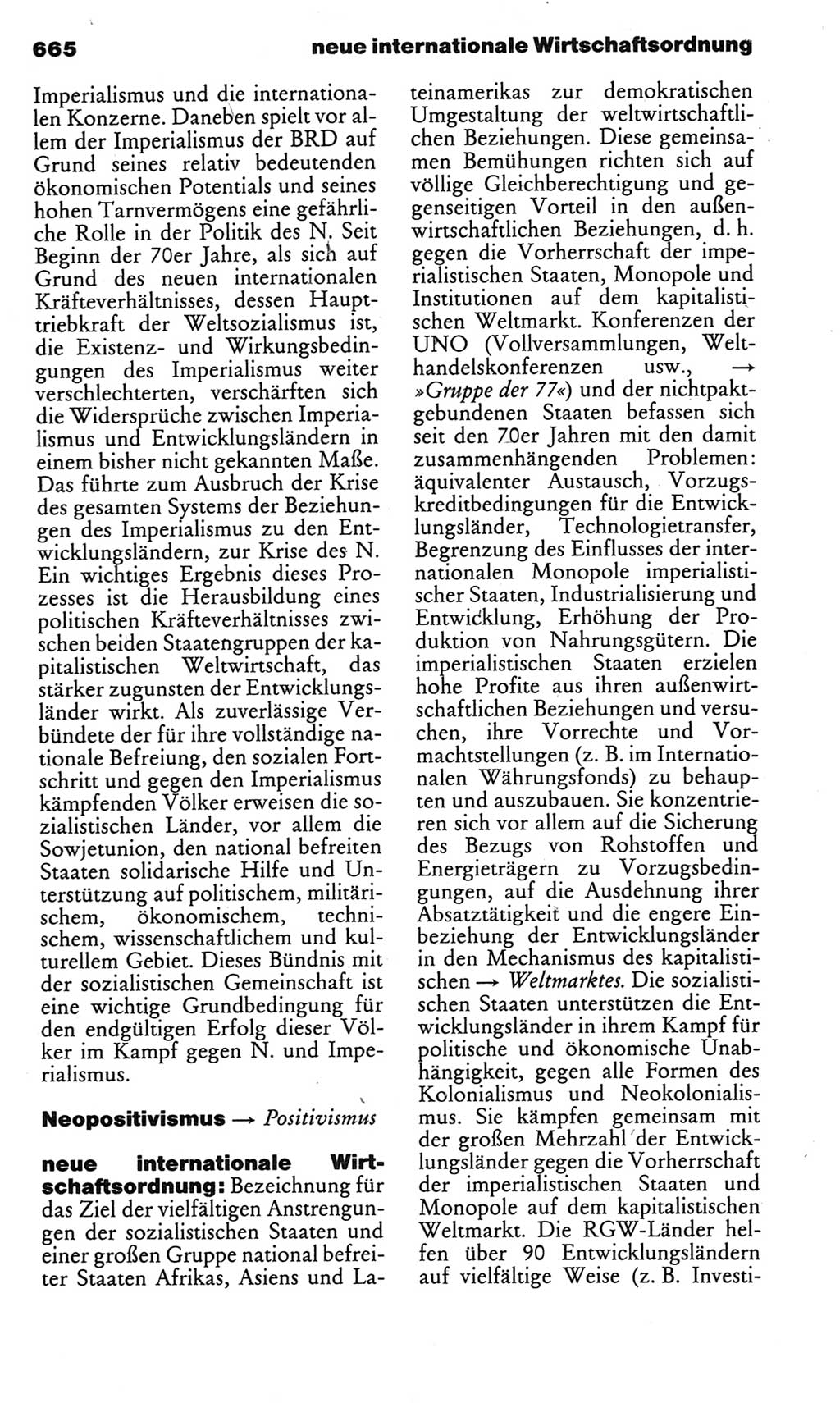 Kleines politisches Wörterbuch [Deutsche Demokratische Republik (DDR)] 1983, Seite 665 (Kl. pol. Wb. DDR 1983, S. 665)