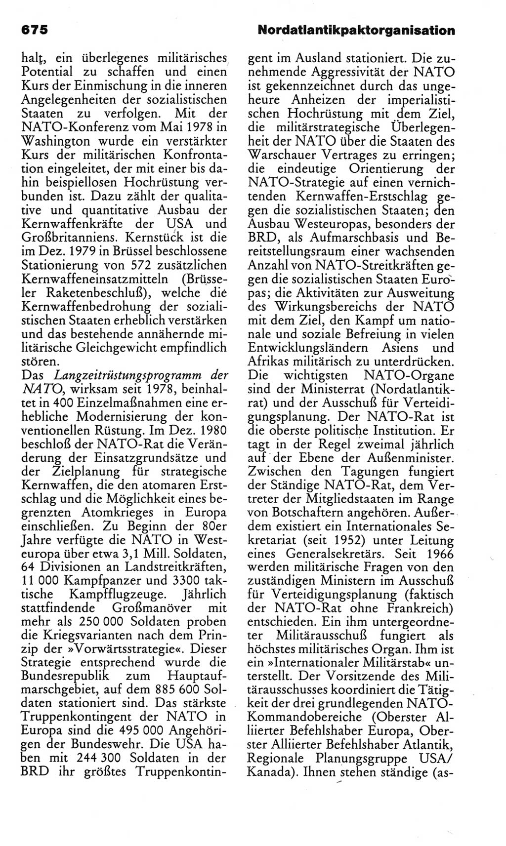Kleines politisches Wörterbuch [Deutsche Demokratische Republik (DDR)] 1983, Seite 675 (Kl. pol. Wb. DDR 1983, S. 675)