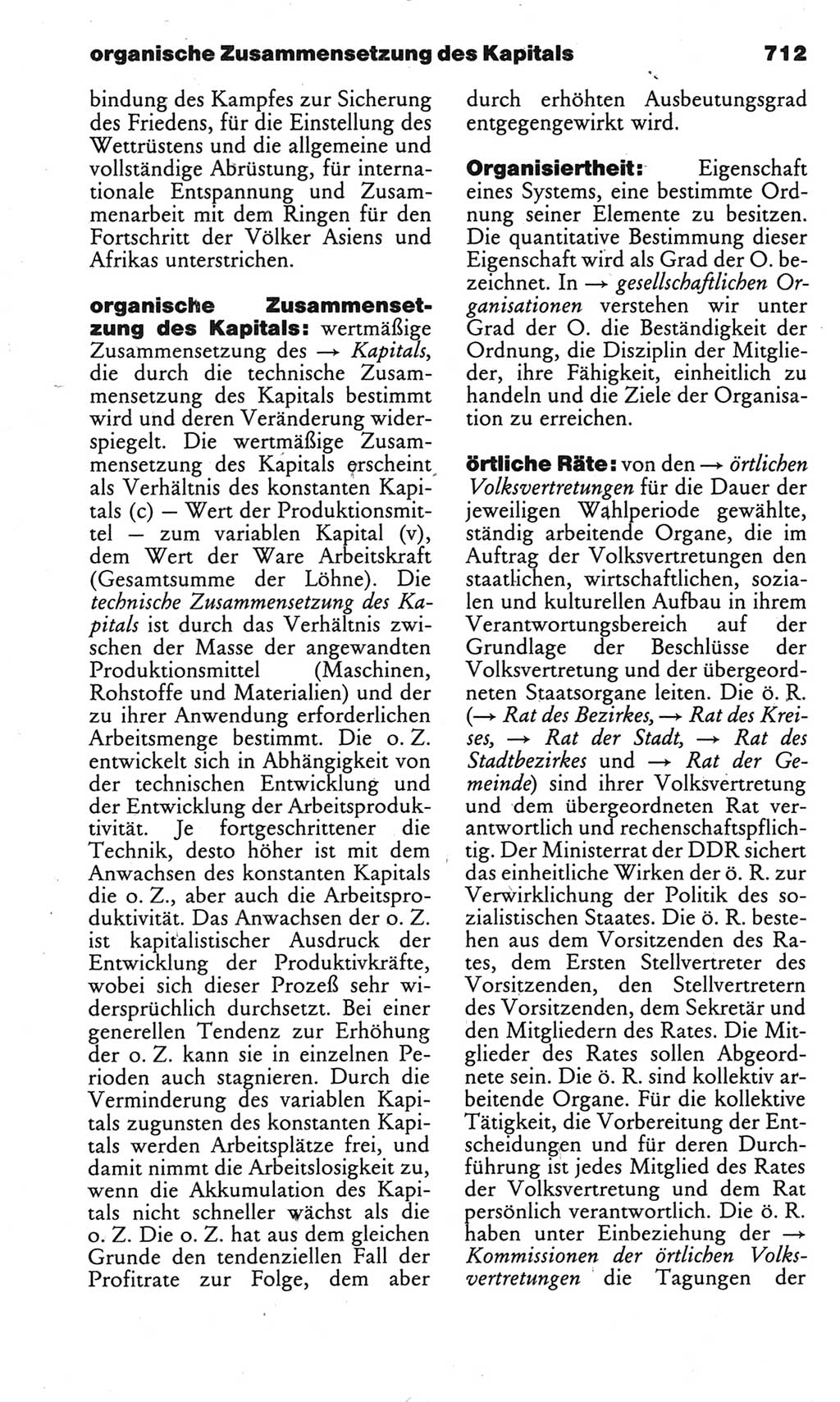 Kleines politisches Wörterbuch [Deutsche Demokratische Republik (DDR)] 1983, Seite 712 (Kl. pol. Wb. DDR 1983, S. 712)