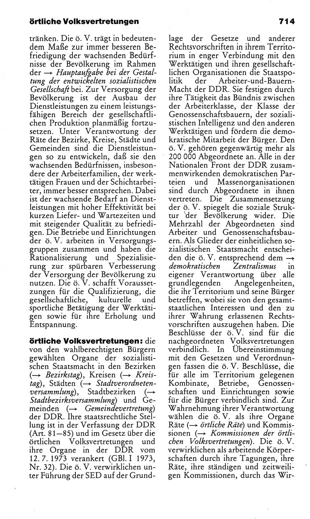Kleines politisches Wörterbuch [Deutsche Demokratische Republik (DDR)] 1983, Seite 714 (Kl. pol. Wb. DDR 1983, S. 714)