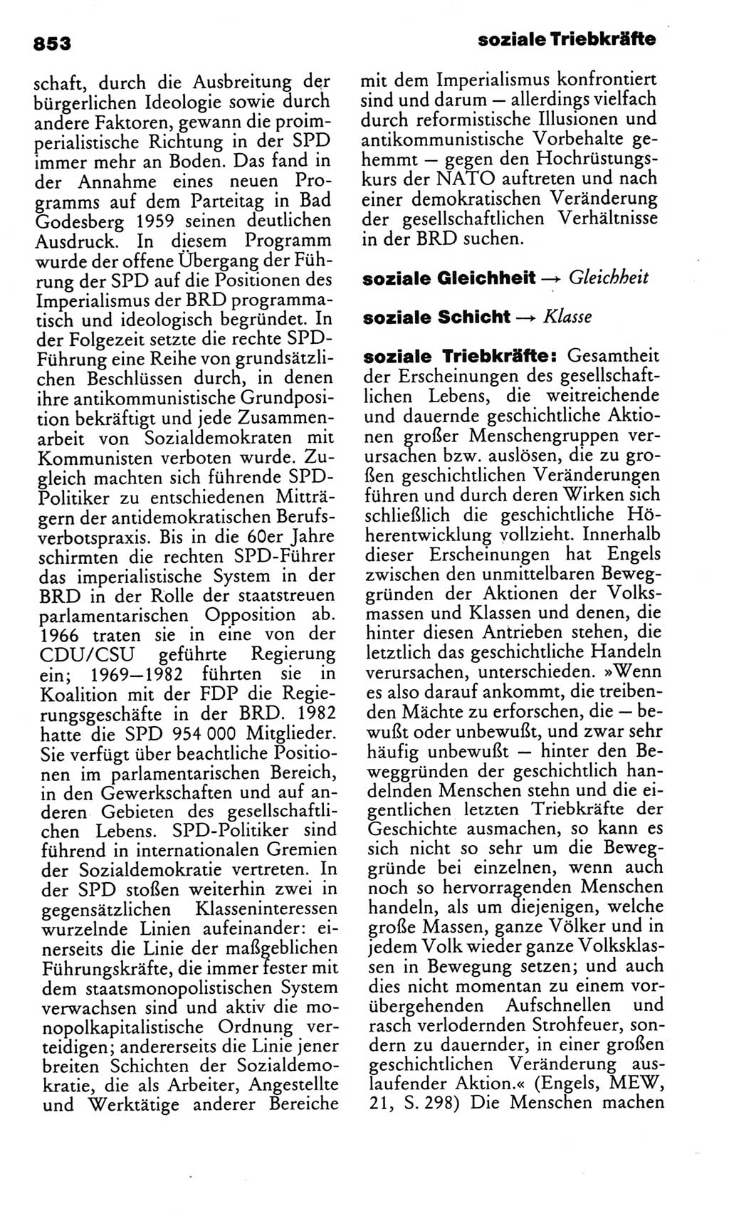 Kleines politisches Wörterbuch [Deutsche Demokratische Republik (DDR)] 1983, Seite 853 (Kl. pol. Wb. DDR 1983, S. 853)