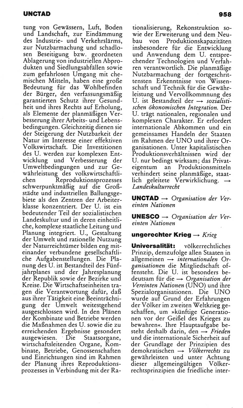Kleines politisches Wörterbuch [Deutsche Demokratische Republik (DDR)] 1983, Seite 958 (Kl. pol. Wb. DDR 1983, S. 958)