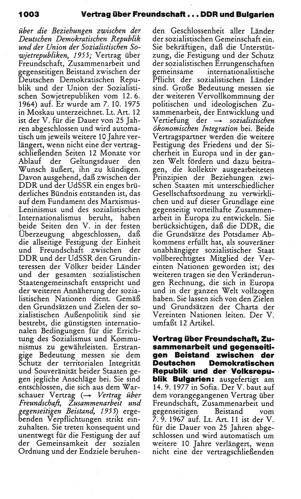 Kleines politisches Wörterbuch [Deutsche Demokratische Republik (DDR)] 1983, Seite 1003 (Kl. pol. Wb. DDR 1983, S. 1003)