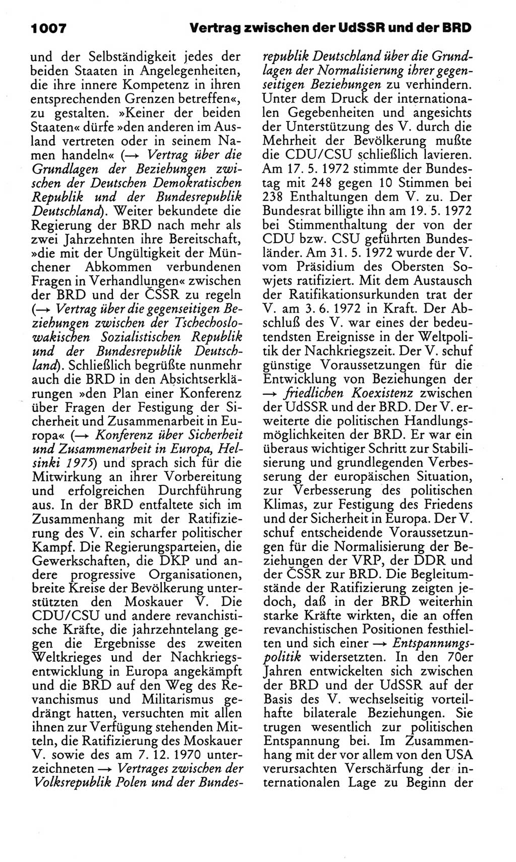 Kleines politisches Wörterbuch [Deutsche Demokratische Republik (DDR)] 1983, Seite 1007 (Kl. pol. Wb. DDR 1983, S. 1007)