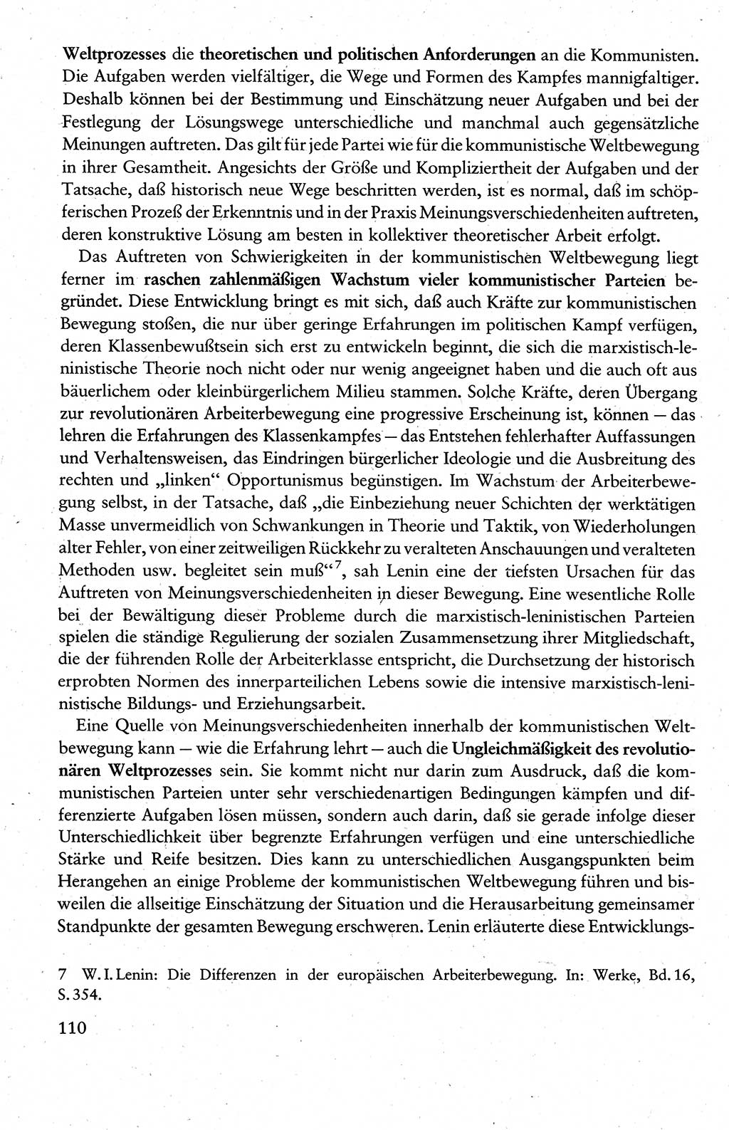 Wissenschaftlicher Kommunismus [Deutsche Demokratische Republik (DDR)], Lehrbuch für das marxistisch-leninistische Grundlagenstudium 1983, Seite 110 (Wiss. Komm. DDR Lb. 1983, S. 110)