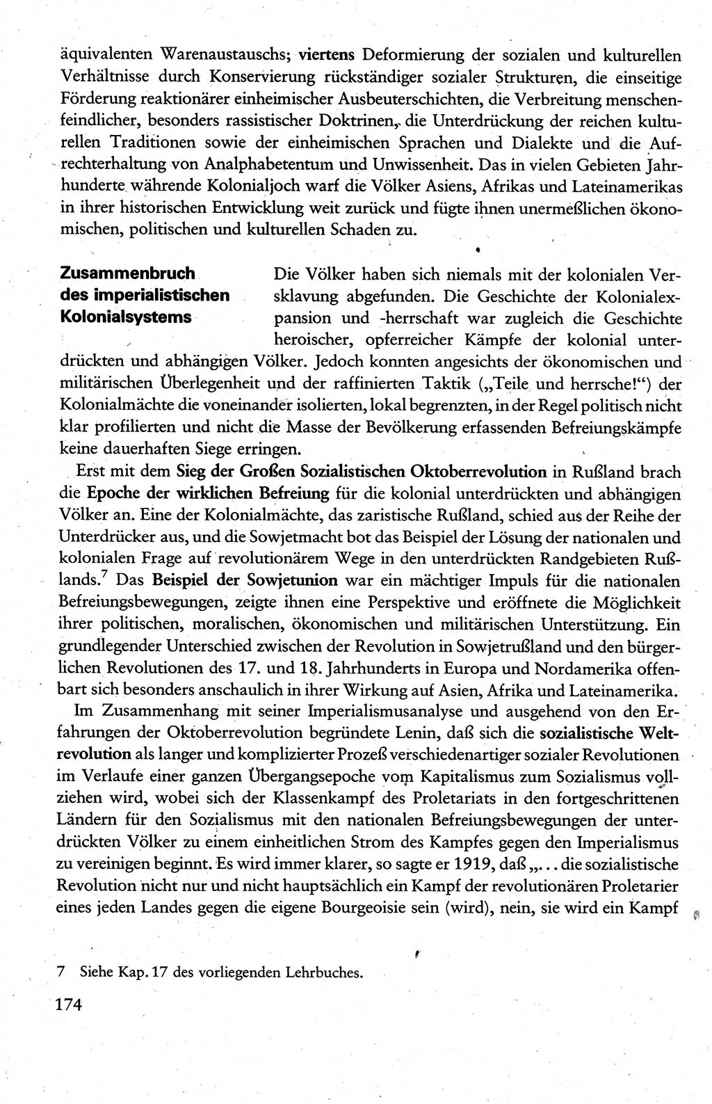 Wissenschaftlicher Kommunismus [Deutsche Demokratische Republik (DDR)], Lehrbuch für das marxistisch-leninistische Grundlagenstudium 1983, Seite 174 (Wiss. Komm. DDR Lb. 1983, S. 174)