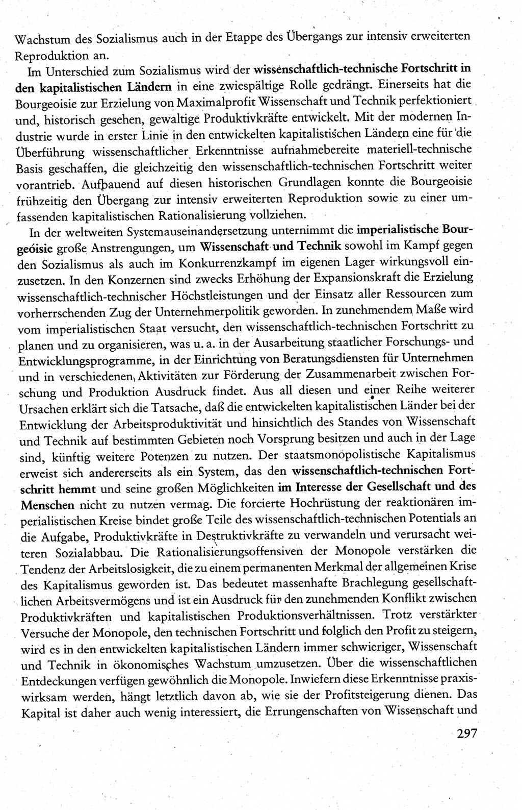 Wissenschaftlicher Kommunismus [Deutsche Demokratische Republik (DDR)], Lehrbuch für das marxistisch-leninistische Grundlagenstudium 1983, Seite 297 (Wiss. Komm. DDR Lb. 1983, S. 297)