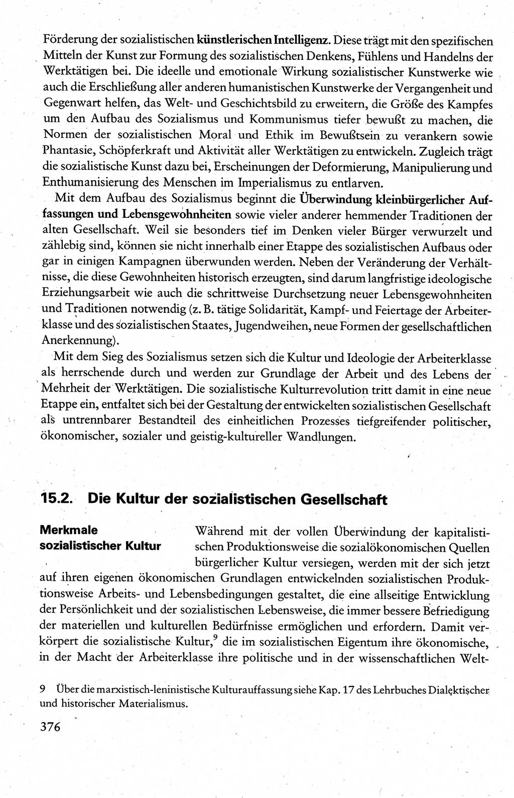 Wissenschaftlicher Kommunismus [Deutsche Demokratische Republik (DDR)], Lehrbuch für das marxistisch-leninistische Grundlagenstudium 1983, Seite 376 (Wiss. Komm. DDR Lb. 1983, S. 376)
