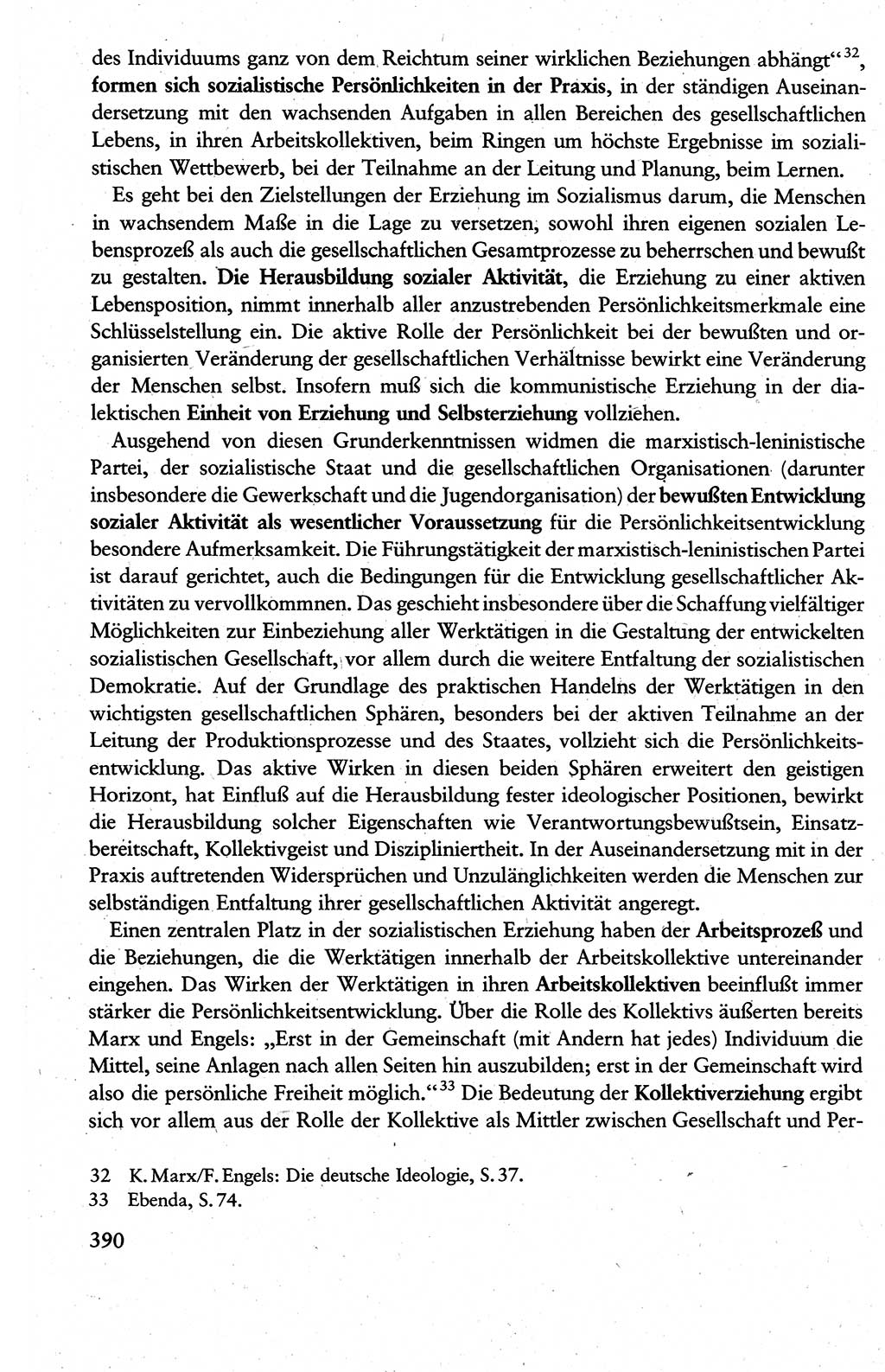 Wissenschaftlicher Kommunismus [Deutsche Demokratische Republik (DDR)], Lehrbuch für das marxistisch-leninistische Grundlagenstudium 1983, Seite 390 (Wiss. Komm. DDR Lb. 1983, S. 390)