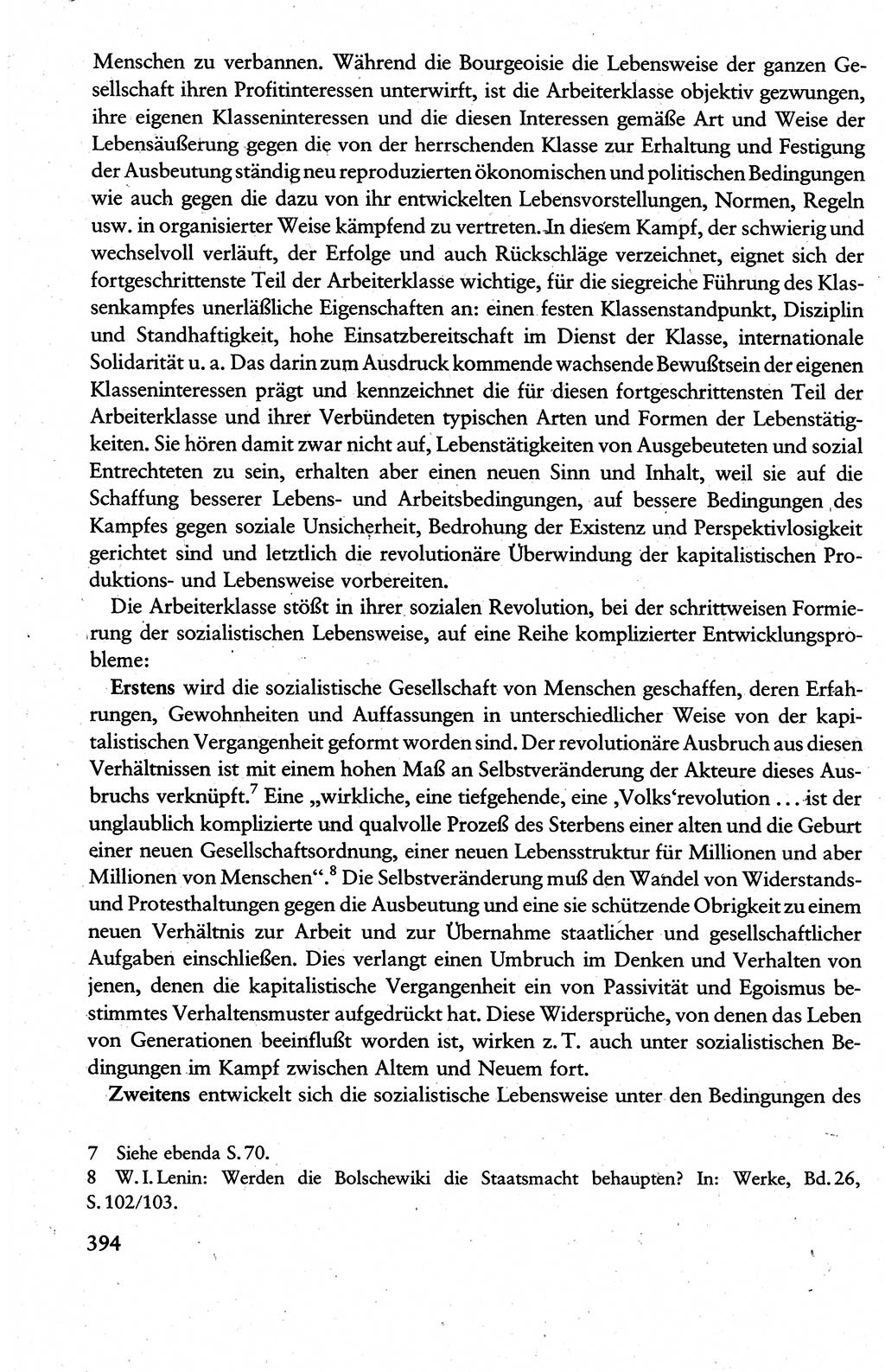 Wissenschaftlicher Kommunismus [Deutsche Demokratische Republik (DDR)], Lehrbuch für das marxistisch-leninistische Grundlagenstudium 1983, Seite 394 (Wiss. Komm. DDR Lb. 1983, S. 394)