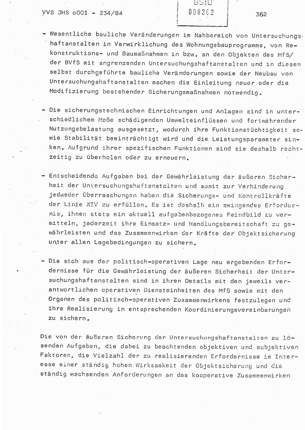 Dissertation Oberst Siegfried Rataizick (Abt. ⅩⅣ), Oberstleutnant Volkmar Heinz (Abt. ⅩⅣ), Oberstleutnant Werner Stein (HA Ⅸ), Hauptmann Heinz Conrad (JHS), Ministerium für Staatssicherheit (MfS) [Deutsche Demokratische Republik (DDR)], Juristische Hochschule (JHS), Vertrauliche Verschlußsache (VVS) o001-234/84, Potsdam 1984, Seite 362 (Diss. MfS DDR JHS VVS o001-234/84 1984, S. 362)