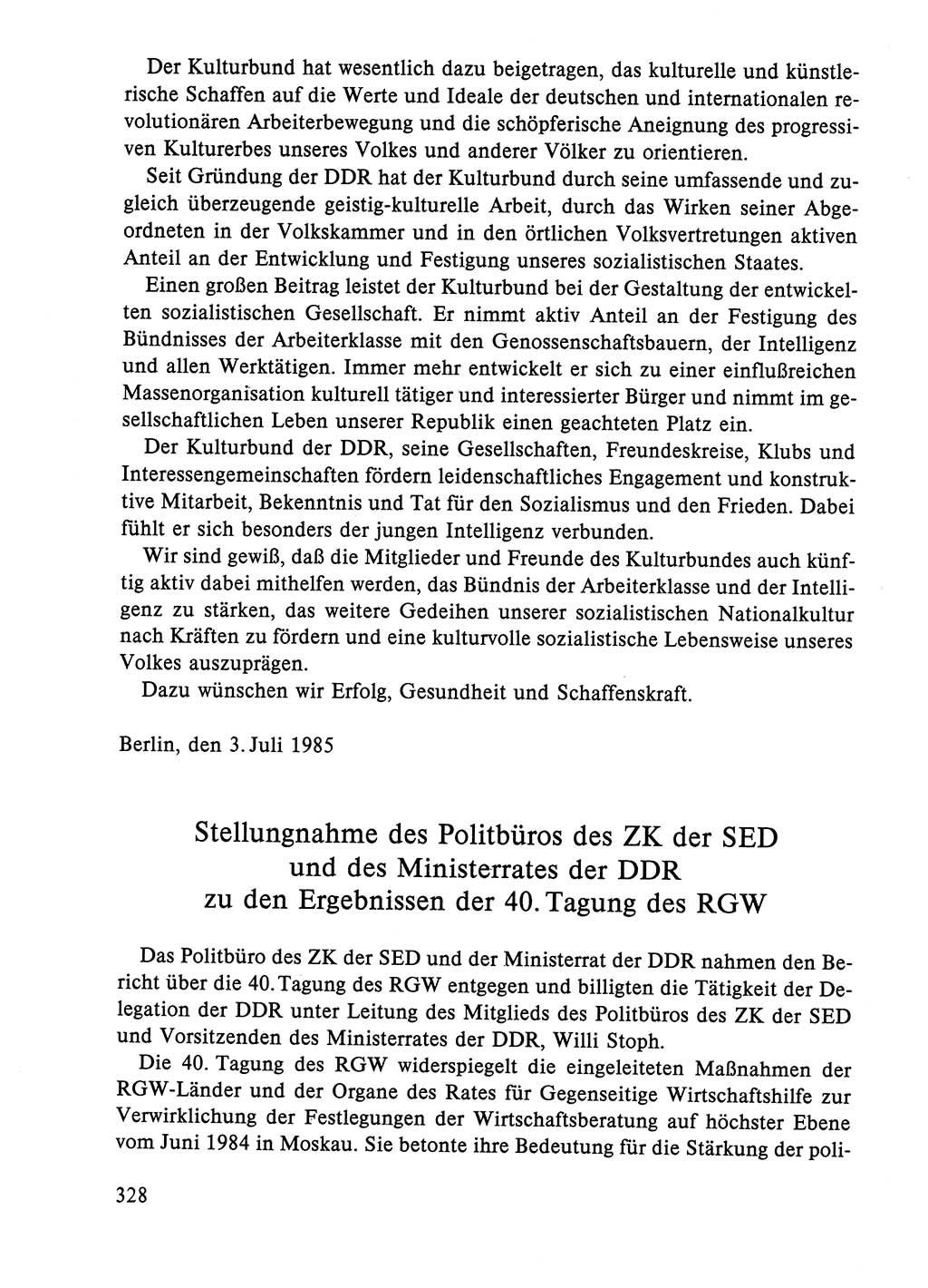 Dokumente der Sozialistischen Einheitspartei Deutschlands (SED) [Deutsche Demokratische Republik (DDR)] 1984-1985, Seite 99 (Dok. SED DDR 1984-1985, S. 99)