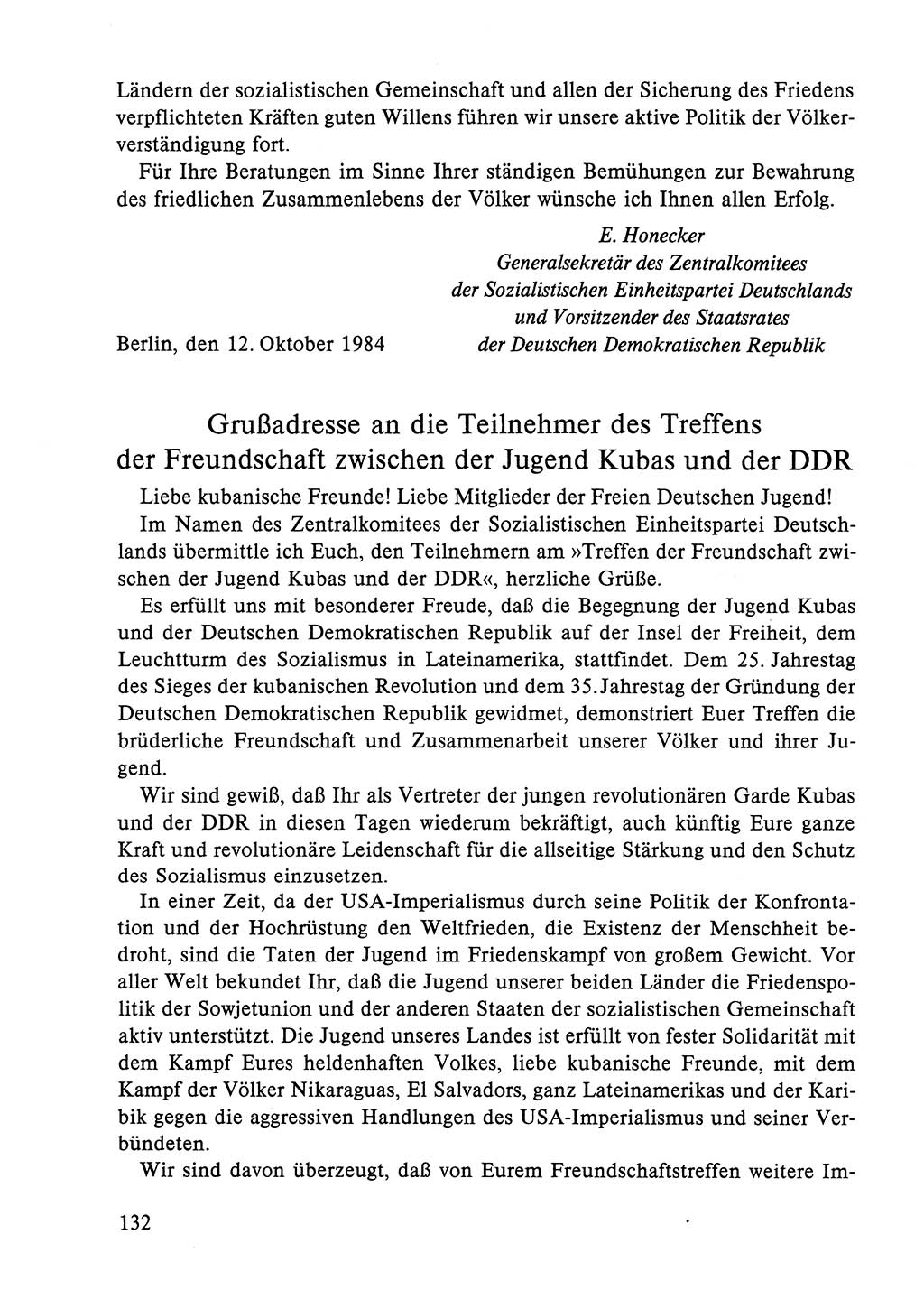 Dokumente der Sozialistischen Einheitspartei Deutschlands (SED) [Deutsche Demokratische Republik (DDR)] 1984-1985, Seite 295 (Dok. SED DDR 1984-1985, S. 295)