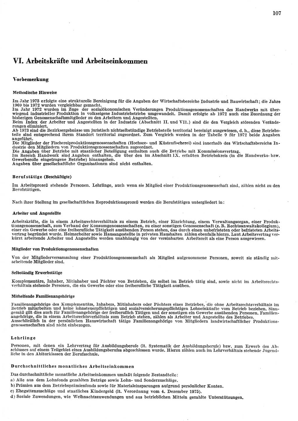 Statistisches Jahrbuch der Deutschen Demokratischen Republik (DDR) 1984, Seite 107 (Stat. Jb. DDR 1984, S. 107)