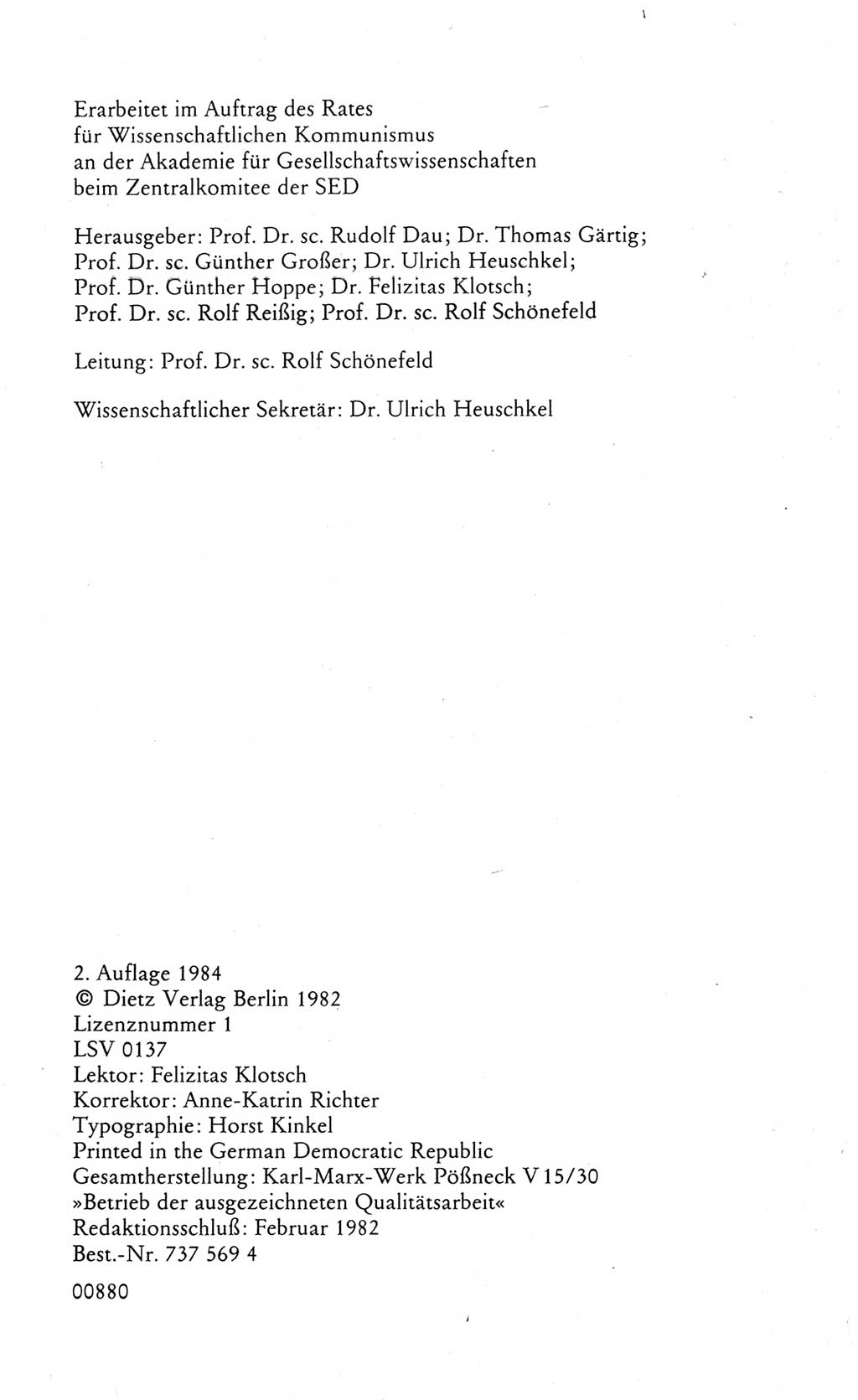 Wörterbuch des wissenschaftlichen Kommunismus [Deutsche Demokratische Republik (DDR)] 1984, Seite 4 (Wb. wiss. Komm. DDR 1984, S. 4)