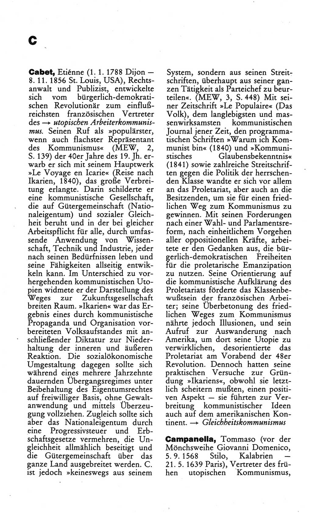 Wörterbuch des wissenschaftlichen Kommunismus [Deutsche Demokratische Republik (DDR)] 1984, Seite 68 (Wb. wiss. Komm. DDR 1984, S. 68)