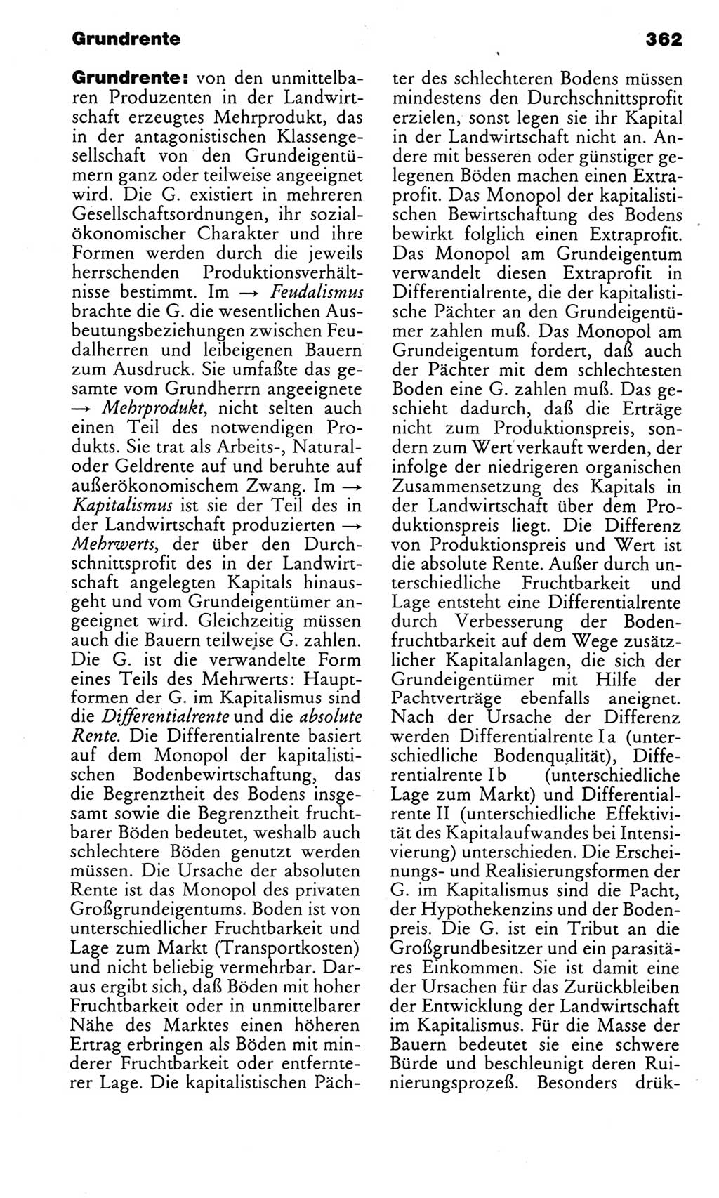 Kleines politisches Wörterbuch [Deutsche Demokratische Republik (DDR)] 1985, Seite 362 (Kl. pol. Wb. DDR 1985, S. 362)