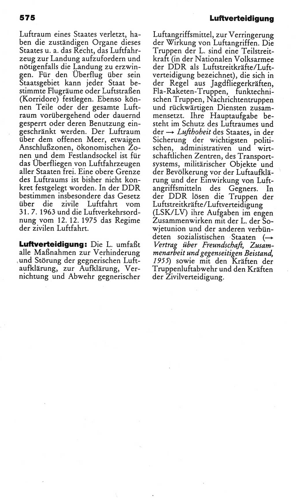 Kleines politisches Wörterbuch [Deutsche Demokratische Republik (DDR)] 1985, Seite 575 (Kl. pol. Wb. DDR 1985, S. 575)