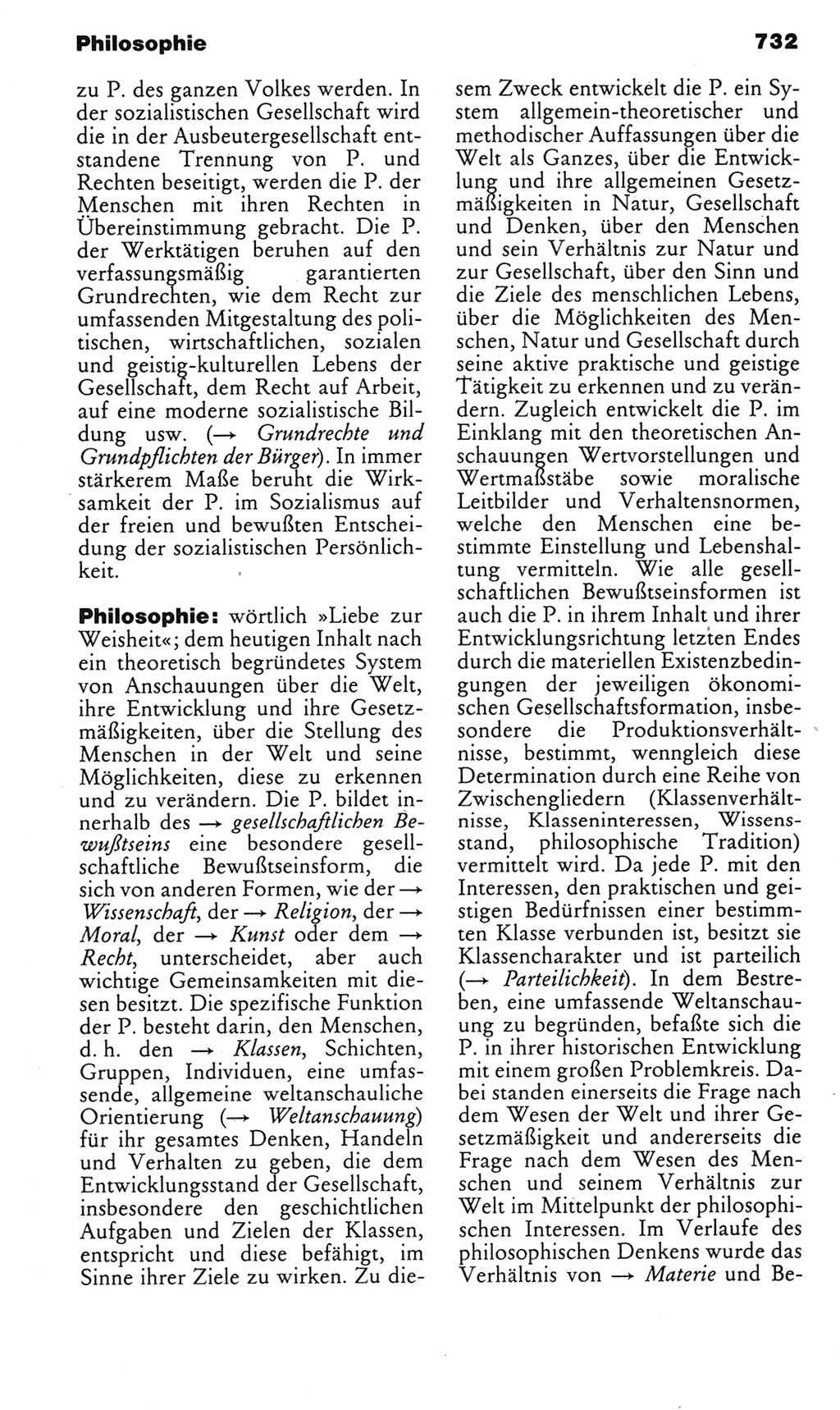 Kleines politisches Wörterbuch [Deutsche Demokratische Republik (DDR)] 1985, Seite 732 (Kl. pol. Wb. DDR 1985, S. 732)
