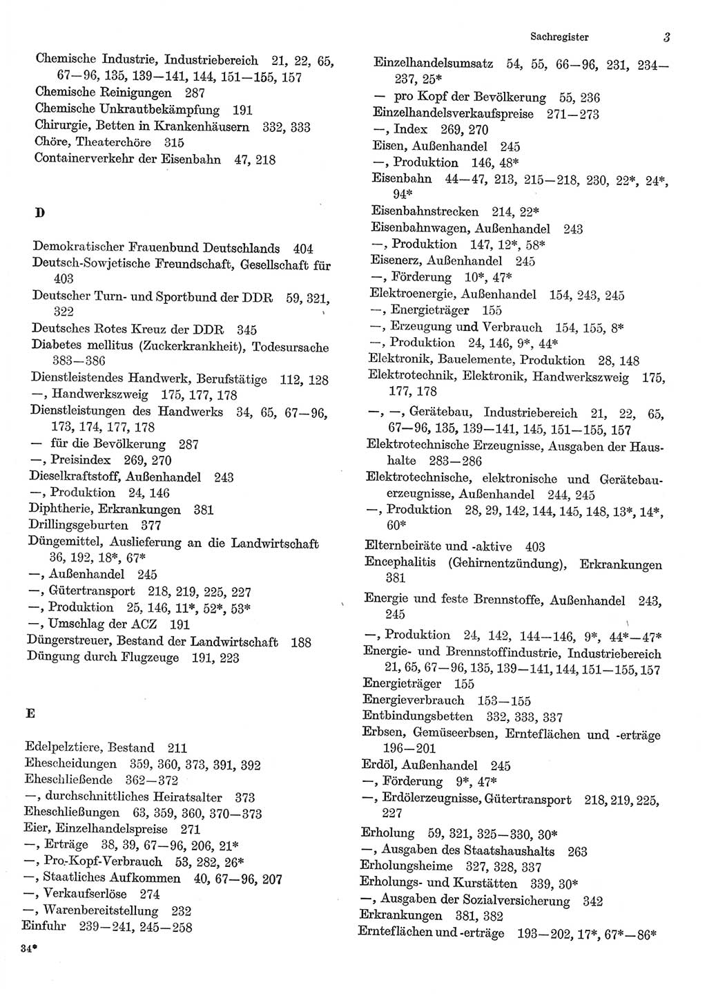 Statistisches Jahrbuch der Deutschen Demokratischen Republik (DDR) 1985, Seite 3 (Stat. Jb. DDR 1985, S. 3)