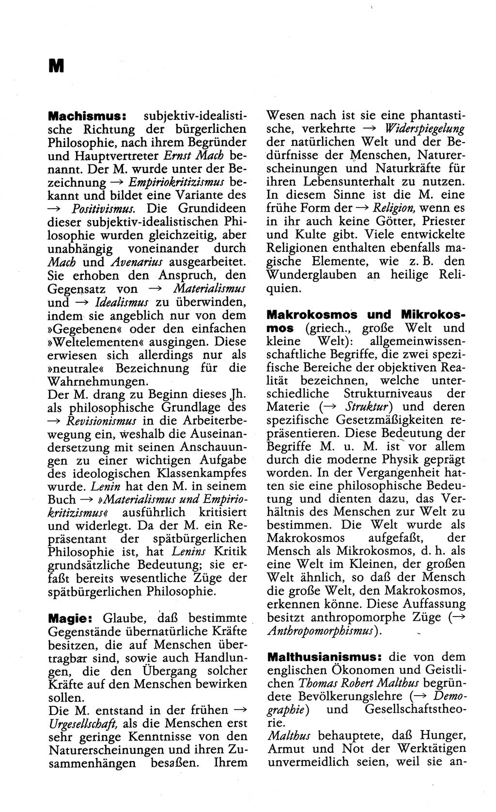 Wörterbuch der marxistisch-leninistischen Philosophie [Deutsche Demokratische Republik (DDR)] 1985, Seite 322 (Wb. ML Phil. DDR 1985, S. 322)