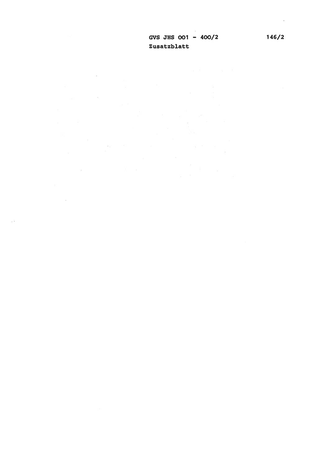 Wörterbuch der politisch-operativen Arbeit, Ministerium für Staatssicherheit (MfS) [Deutsche Demokratische Republik (DDR)], Juristische Hochschule (JHS), Geheime Verschlußsache (GVS) o001-400/81, Potsdam 1985, Blatt 146/2 (Wb. pol.-op. Arb. MfS DDR JHS GVS o001-400/81 1985, Bl. 146/2)