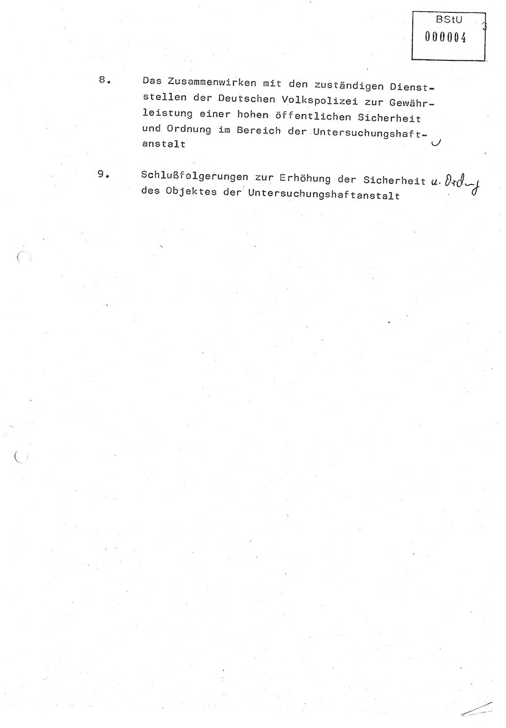 Diplomarbeit (Entwurf) Oberleutnant Peter Parke (Abt. ⅩⅣ), Ministerium für Staatssicherheit (MfS) [Deutsche Demokratische Republik (DDR)], Juristische Hochschule (JHS), Geheime Verschlußsache (GVS) o001-98/86, Potsdam 1986, Seite 4 (Dipl.-Arb. MfS DDR JHS GVS o001-98/86 1986, S. 4)