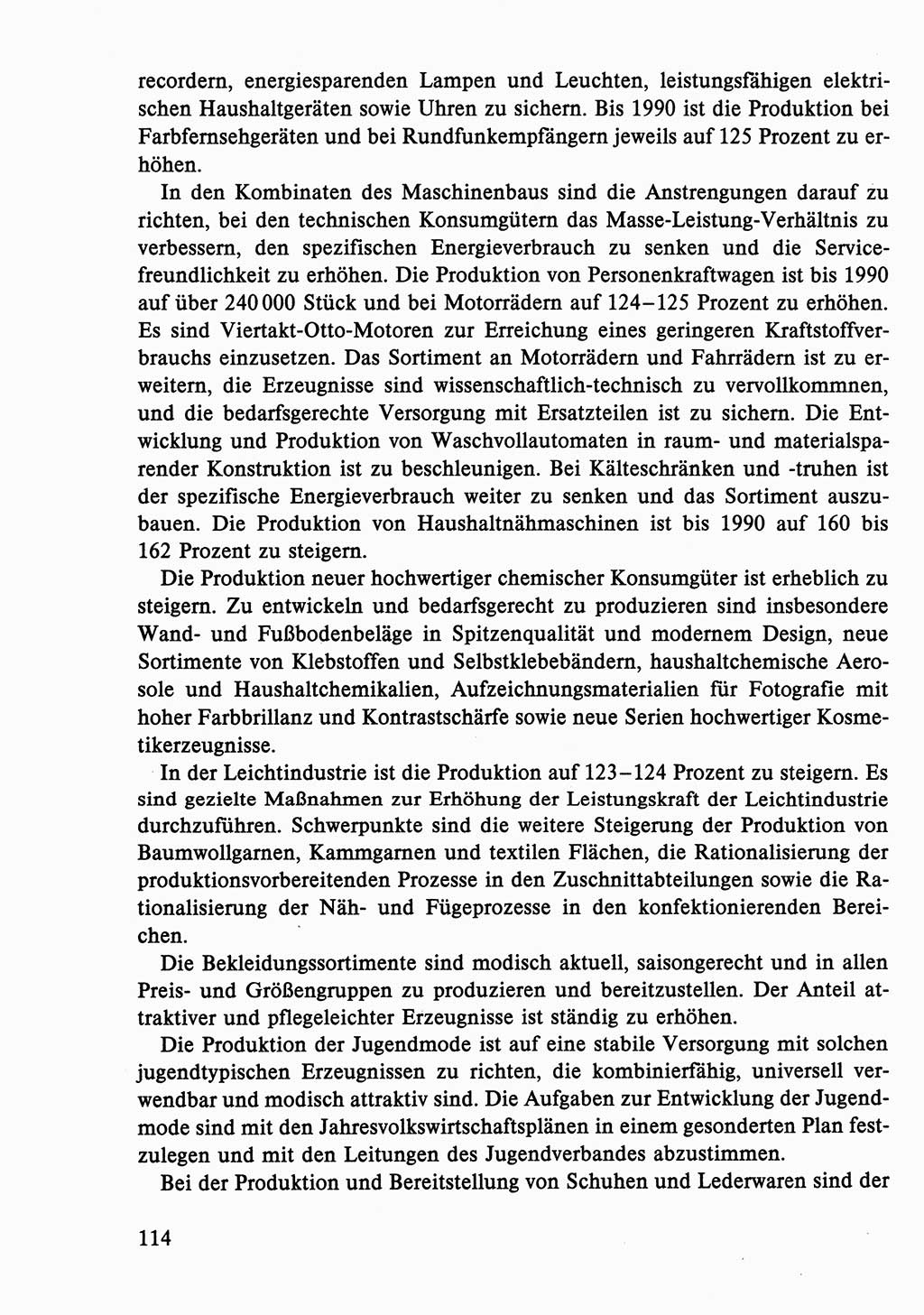 Dokumente der Sozialistischen Einheitspartei Deutschlands (SED) [Deutsche Demokratische Republik (DDR)] 1986-1987, Seite 114 (Dok. SED DDR 1986-1987, S. 114)