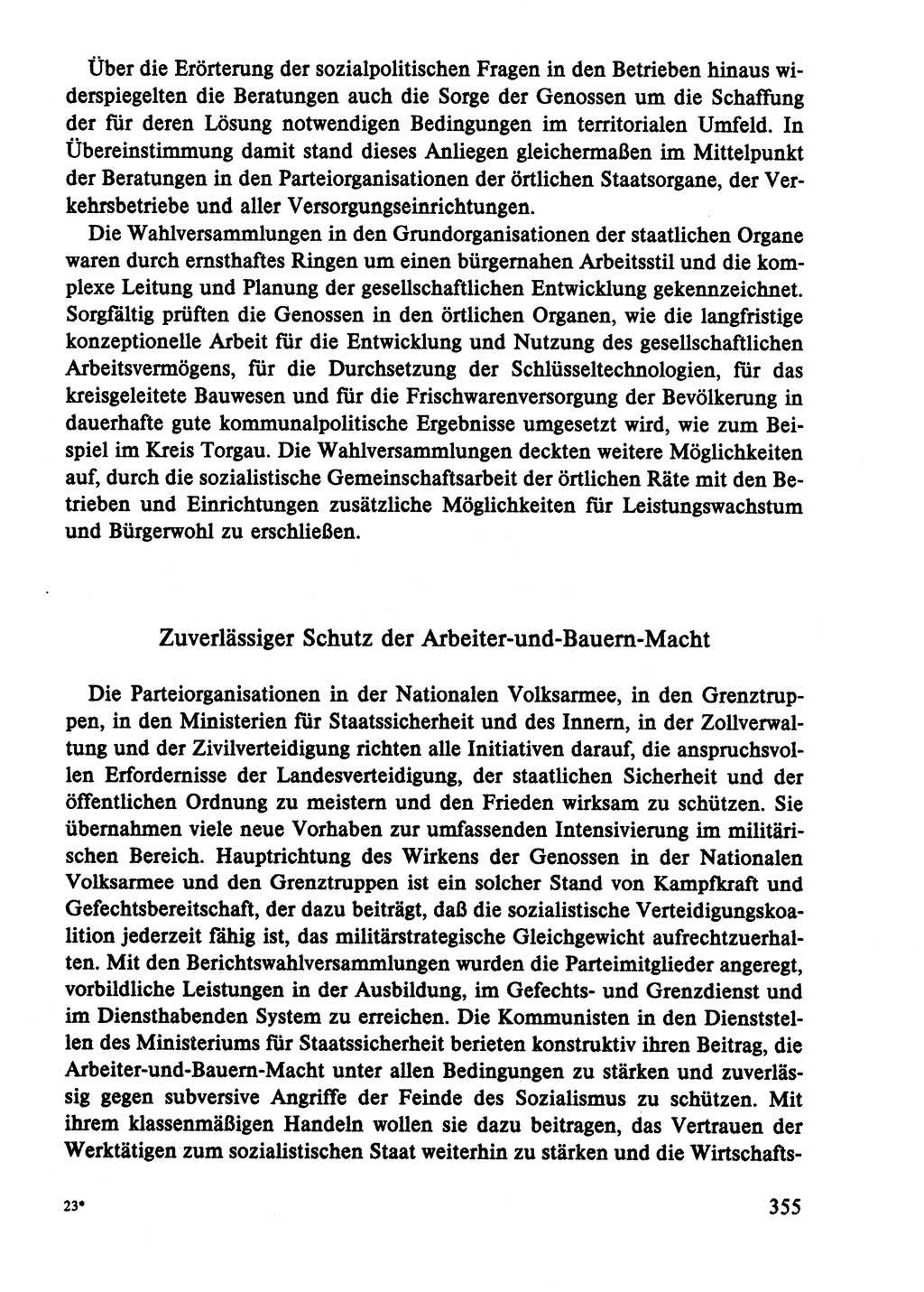 Dokumente der Sozialistischen Einheitspartei Deutschlands (SED) [Deutsche Demokratische Republik (DDR)] 1986-1987, Seite 355 (Dok. SED DDR 1986-1987, S. 355)