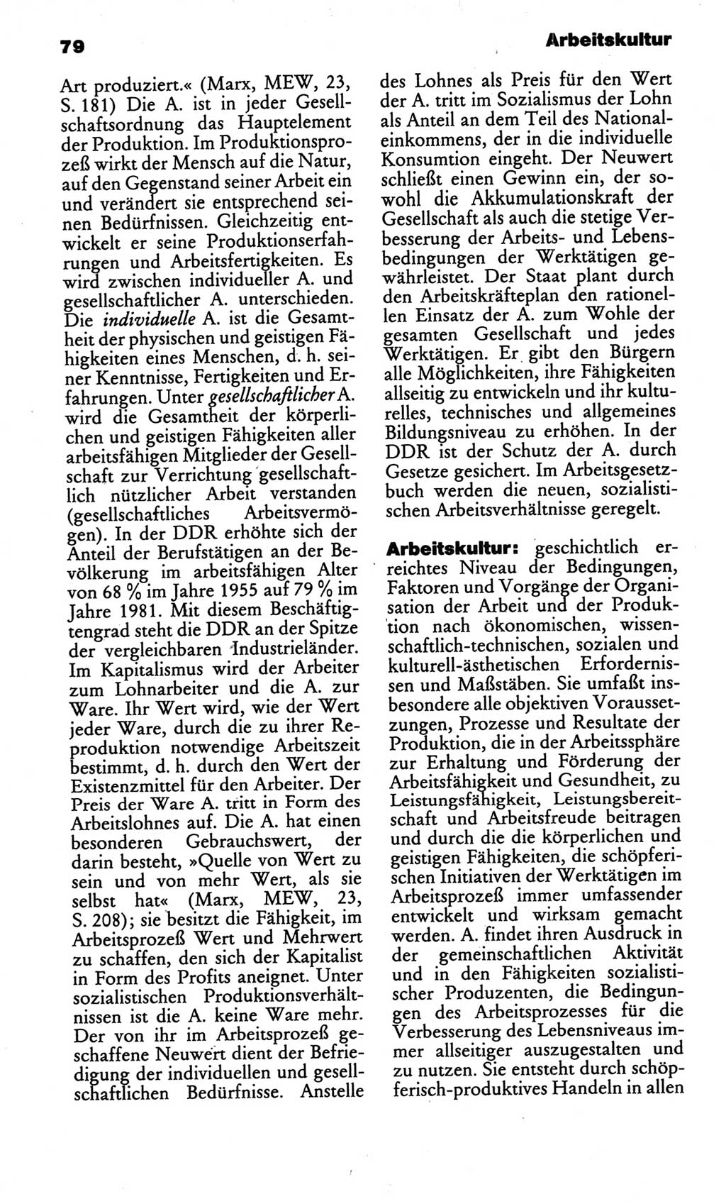 Kleines politisches Wörterbuch [Deutsche Demokratische Republik (DDR)] 1986, Seite 79 (Kl. pol. Wb. DDR 1986, S. 79)