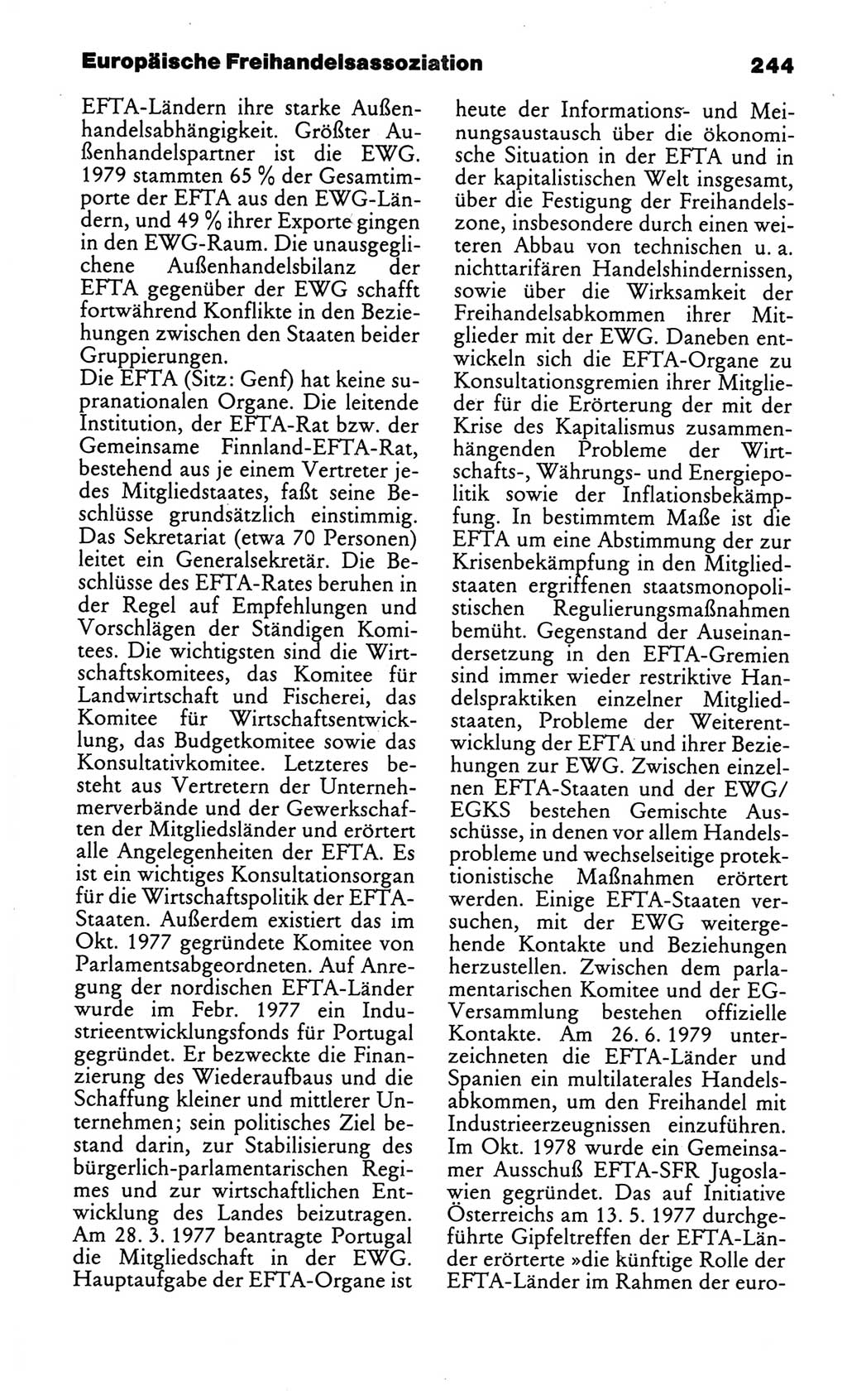 Kleines politisches Wörterbuch [Deutsche Demokratische Republik (DDR)] 1986, Seite 244 (Kl. pol. Wb. DDR 1986, S. 244)