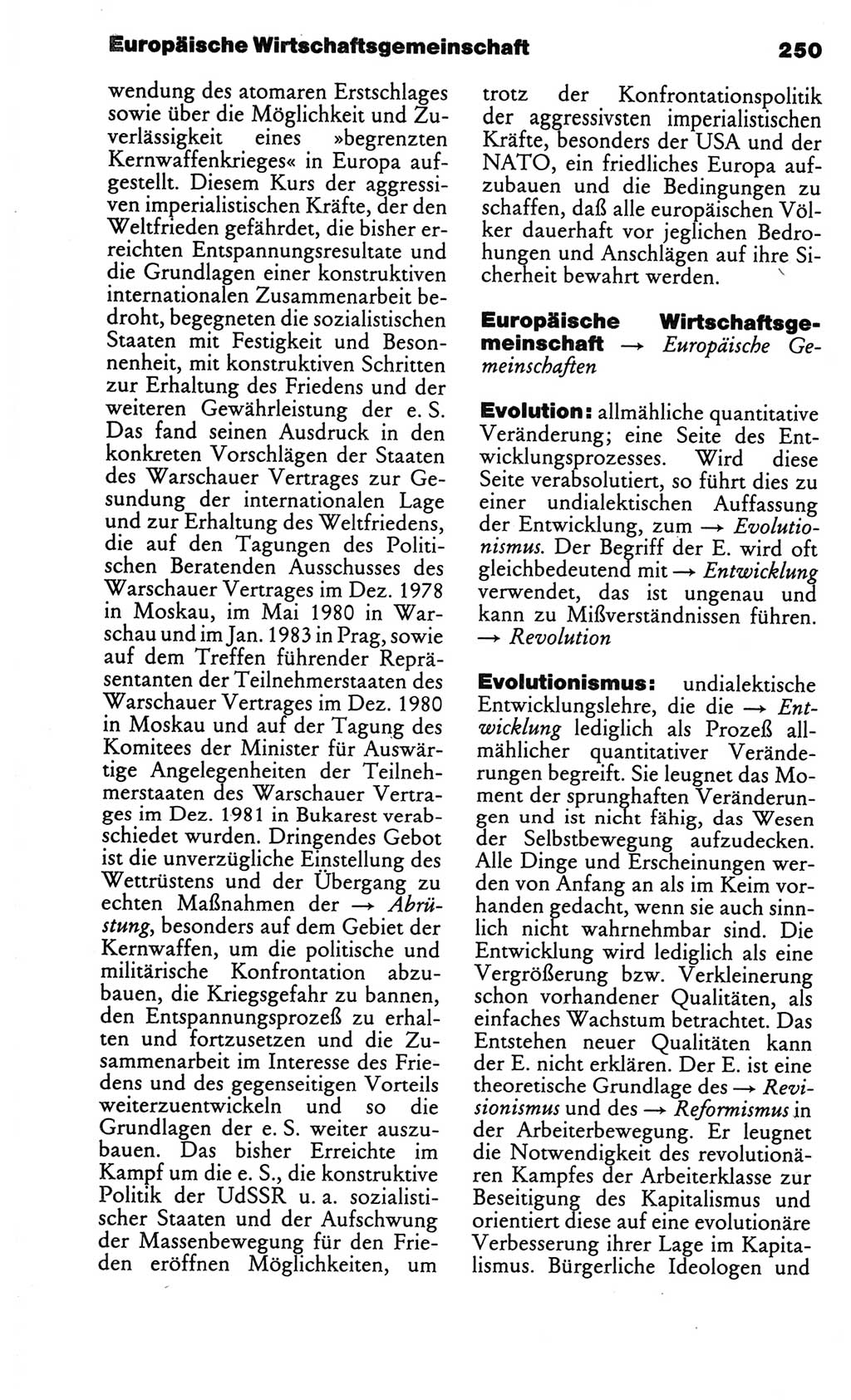 Kleines politisches Wörterbuch [Deutsche Demokratische Republik (DDR)] 1986, Seite 250 (Kl. pol. Wb. DDR 1986, S. 250)