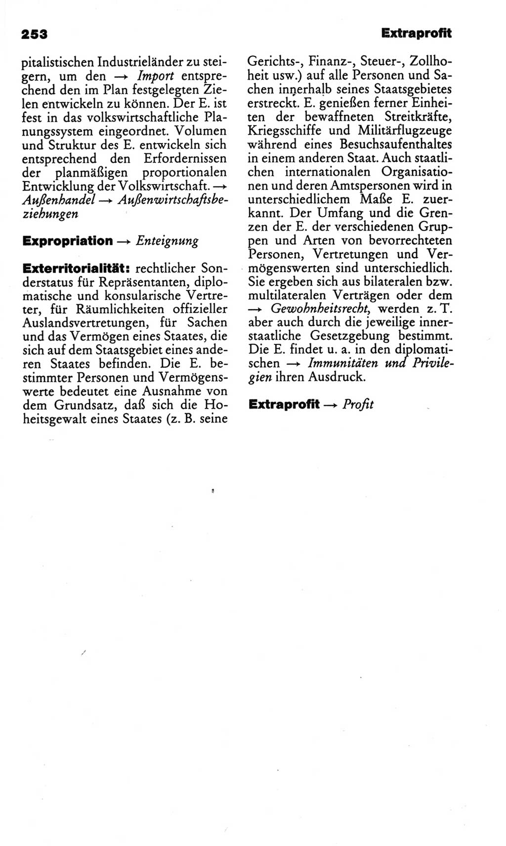 Kleines politisches Wörterbuch [Deutsche Demokratische Republik (DDR)] 1986, Seite 253 (Kl. pol. Wb. DDR 1986, S. 253)