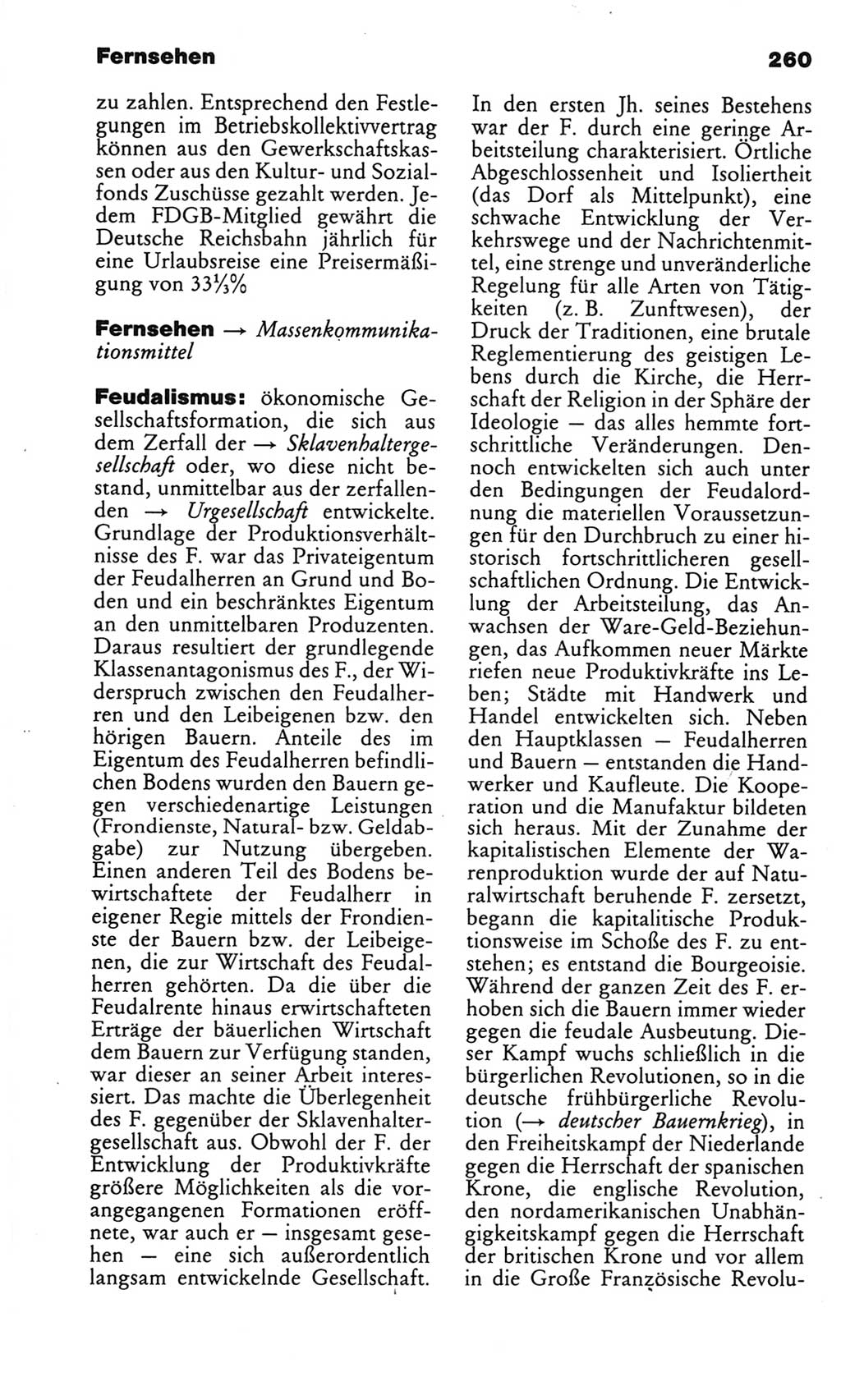 Kleines politisches Wörterbuch [Deutsche Demokratische Republik (DDR)] 1986, Seite 260 (Kl. pol. Wb. DDR 1986, S. 260)