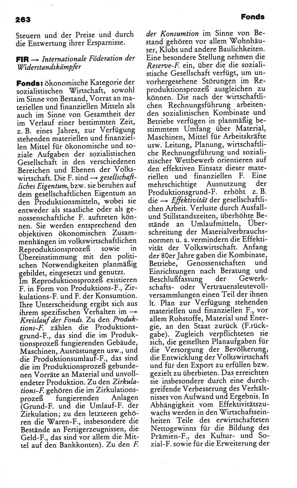 Kleines politisches Wörterbuch [Deutsche Demokratische Republik (DDR)] 1986, Seite 263 (Kl. pol. Wb. DDR 1986, S. 263)